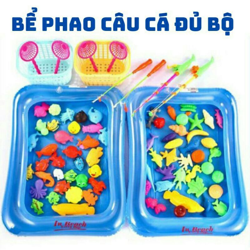 BỘ ĐÒ CHƠI CÂU CÁ CHO BÉ
