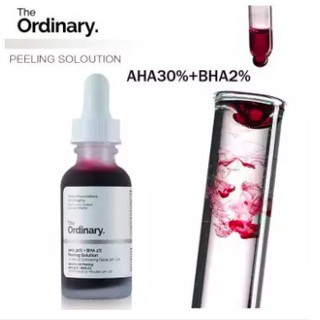 The Ordinary Peeling Solution AHA 30% - BHA 2%  Cho Da Mụn Thâm 30ml