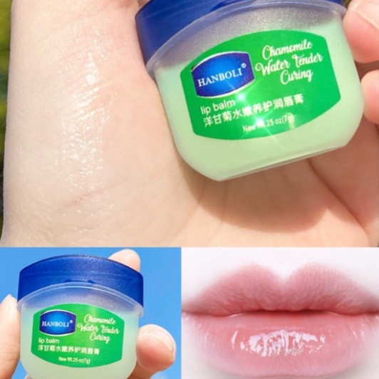 Hũ mặt nạ môi HANBOLI 7g combo 4 hũ dưỡng ẩm chống nếp nhăn môi  DANA
