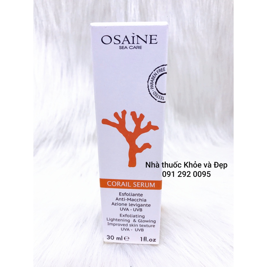 Osaine Corail Serum - Tinh chất dưỡng da và mờ thâm
