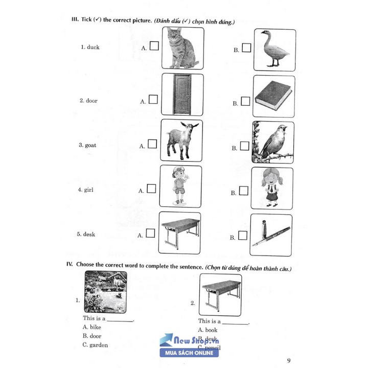 Sách - Vở Ôn Tập Hè Tiếng Anh 1 - Theo Chương Trình Giáo Dục Phổ Thông Mới