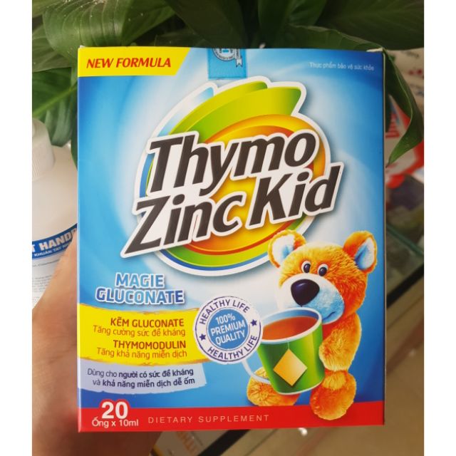 Thymo Zinc Kid hỗ trợ tăng cường sức đề kháng cho cơ thể