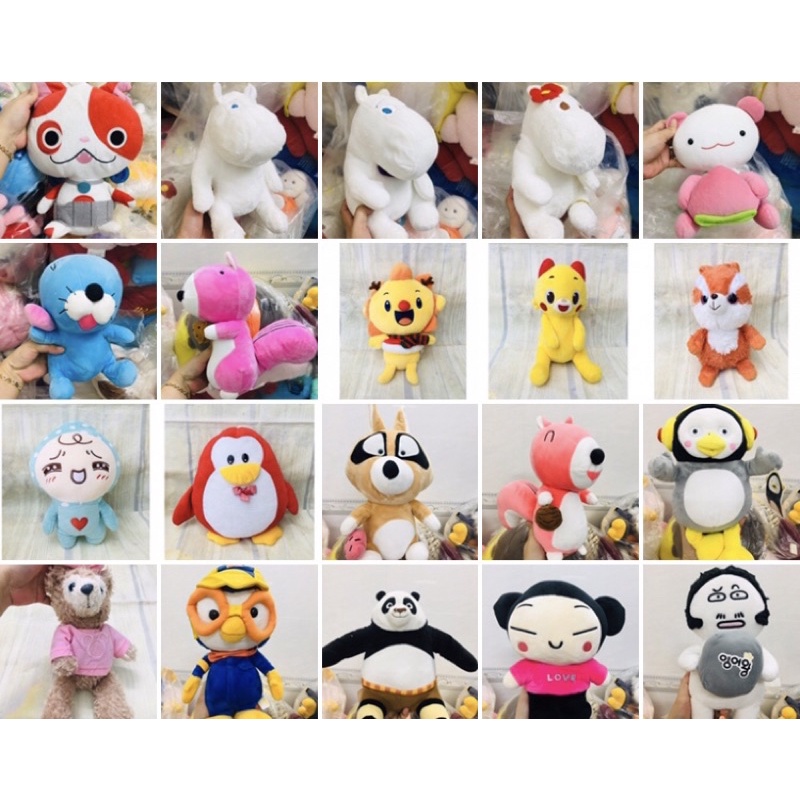 HK)Gấu bông zokai size 30cm