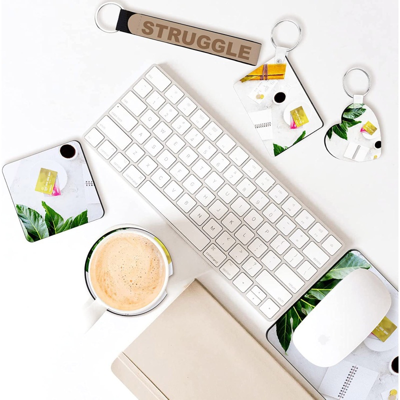 Bộ Vỏ Bọc Gối + Móc Khóa + Miếng Lót Chuột Hình Lá Cờ DIY