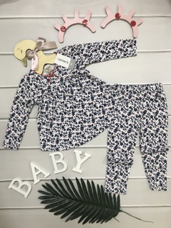 Combo 3 bộ dài bé gái