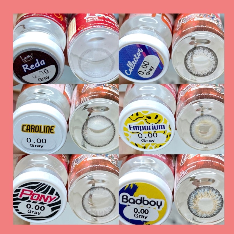 Lens xám không độ size vừa 14,5mm hot hit (album 2)