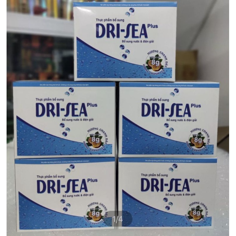 Gói bù nước điện giải vị chanh dây DRY SEA