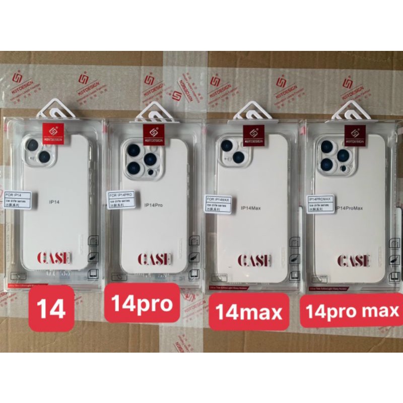 Ốp lưng KST trong suốt cho iphone 14 / 14 pro / 14 max / 14 pro max khoe màu máy