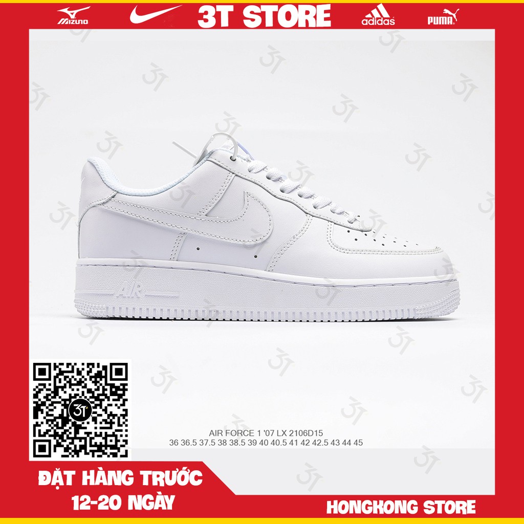 GIÀY SNEAKER MÃ SẢN PHẨM_ Nike Air Force 1 Low ’07 "All white" NHIỀU MÀU PHONG CÁCH FULLBOX + FREESHIP