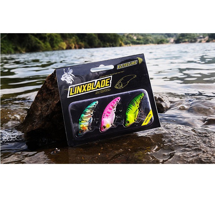 Mồi câu cá lóc - Cá sắt Elite Lure Linx Blade combo 3 con 1 hôp - HitaFishing
