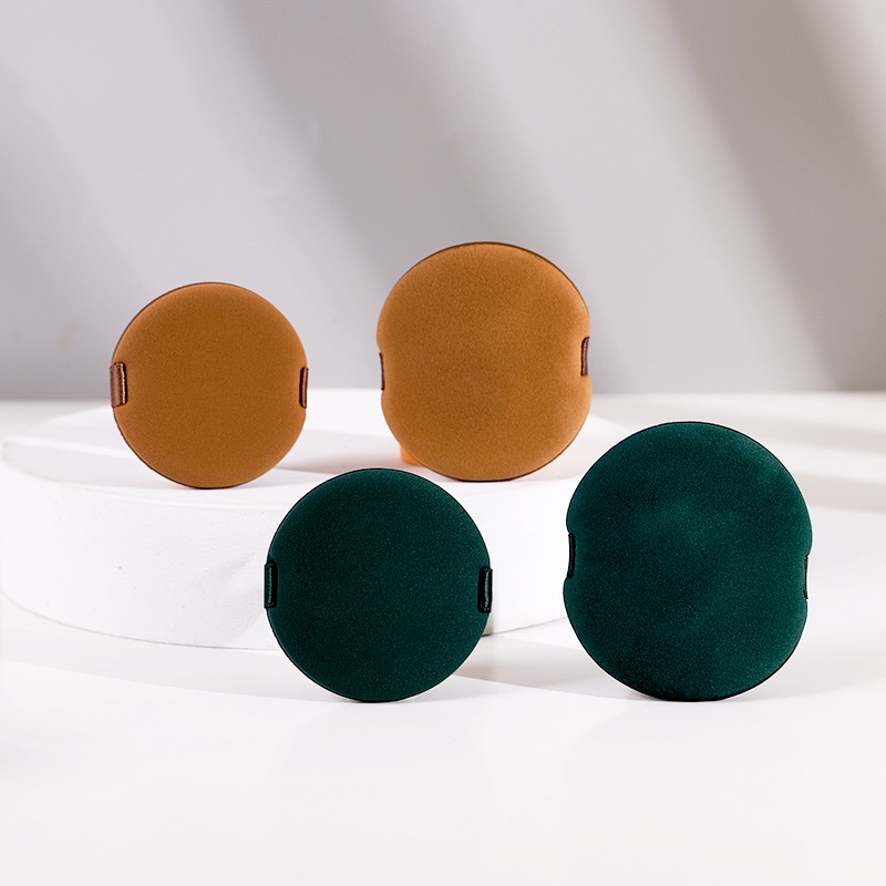 Mút Trang Điểm Ướt Và Khô Thiết Kế Hình Bánh Dứa Độc Đáo