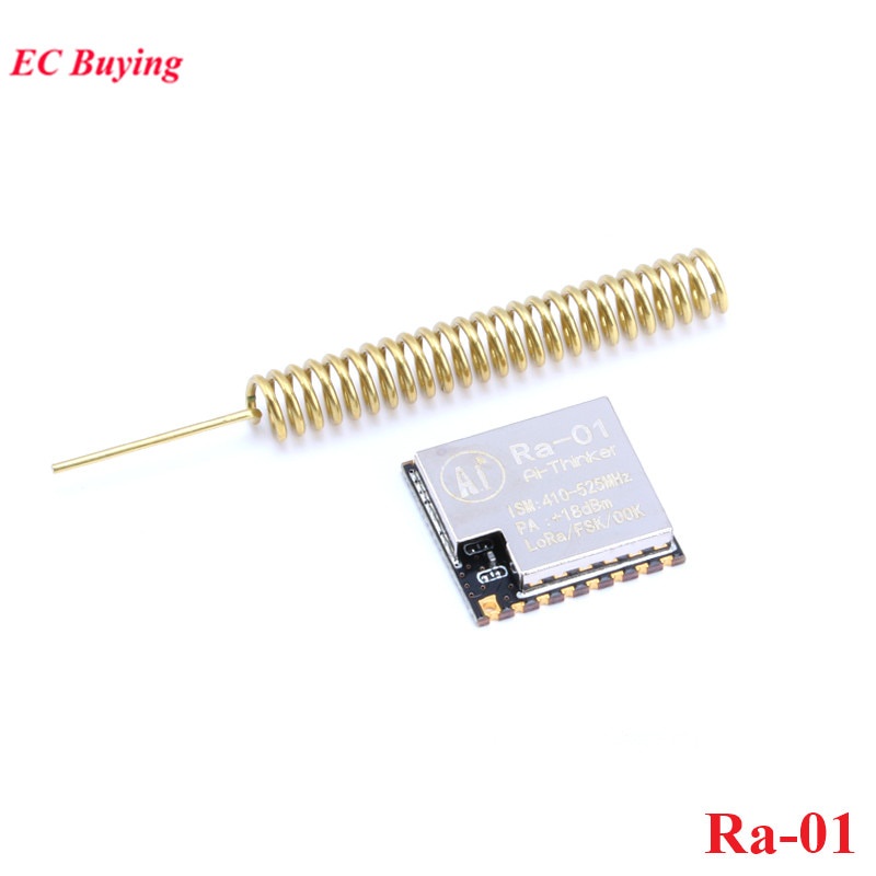 Mô đun truyền phát Ra-01 Lora Rf Wifi không dây Sx1276 Ra-01Sc Ra-01Sh Ra-01S Ra-01H Lora 433mhz 868mhz Spi/ Uart