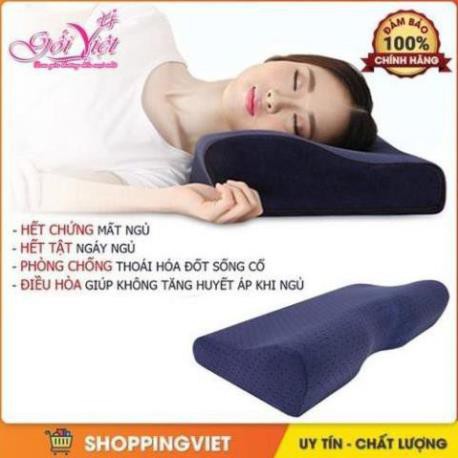 Vỏ GỐI CAO SU NON ĐỊNH HÌNH CỔ CAO CẤP BÁN CHẠY SỐ 1 NHẬT BẢN, Chống đau mỏi vai gáy, ngủ nhanh ngon giấc