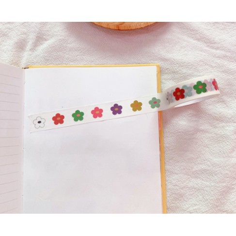 Băng dán Hàn quốc Sticker Trang Trí DIY - Washi tape phong cách Hàn