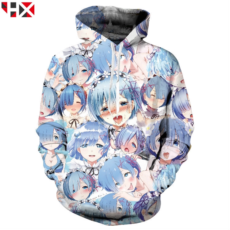 CLOOCL Newest Ahegao Hentai Streetwear 3D Print Men Hoodie