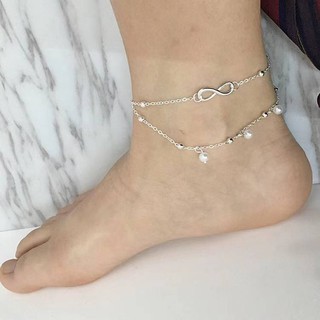Lắc Chân Nhiều Lớp Mạ Vàng Thời Trang