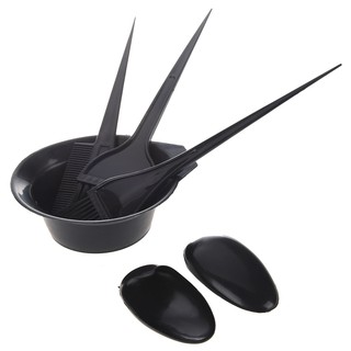 [Hàng mới về] Set bộ dụng cụ nhuộm tóc cho salon 5 món đơn giản tiện dụng