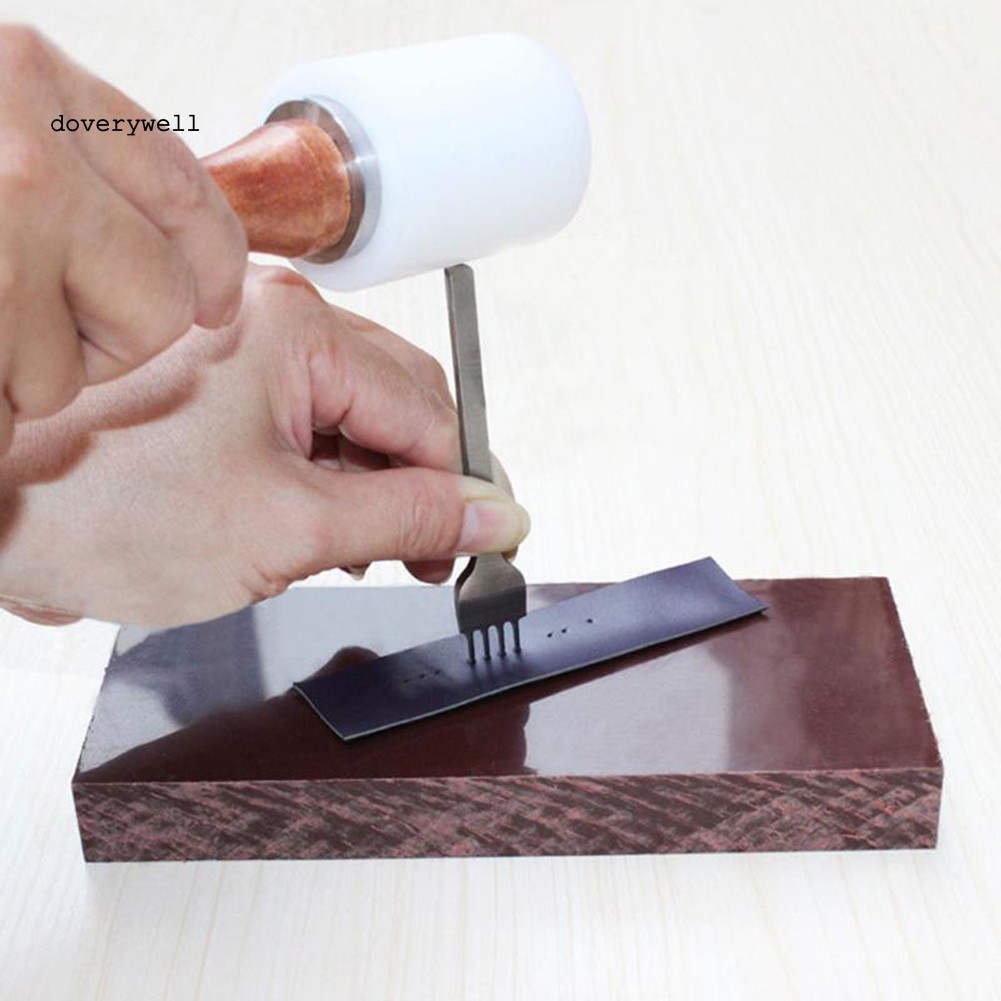 Set 4 Dụng Cụ Đục Lỗ Làm Đồ Da Thủ Công 3 / 4 / 5 / 6mm 1 /2 / 4 / 6 Lỗ Chuyên Dụng Chất Lượng Cao