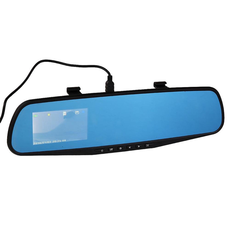 Máy quay trong xe hơi với ống kính kép 2.8 " HD  | BigBuy360 - bigbuy360.vn