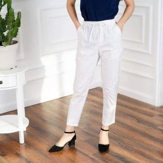 Quần baggy chất đũi thô xuất dư