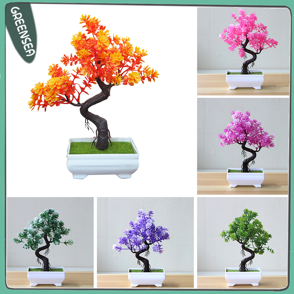 Cây Bonsai Giả Để Bàn Trang Trí