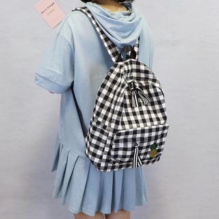 [ORDER] Balo Dứa kẻ caro