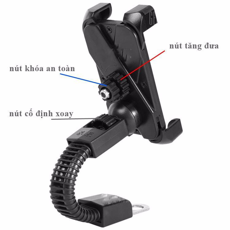 [ Siêu KM] Giá đỡ Điện thoại gắn Kinh chiếu hậu cho Xe máy - giado-xemay | BigBuy360 - bigbuy360.vn