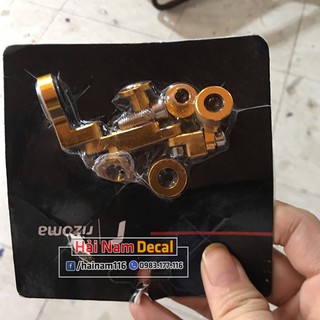 bình dầu aem +pass gắn CNC (vàng)