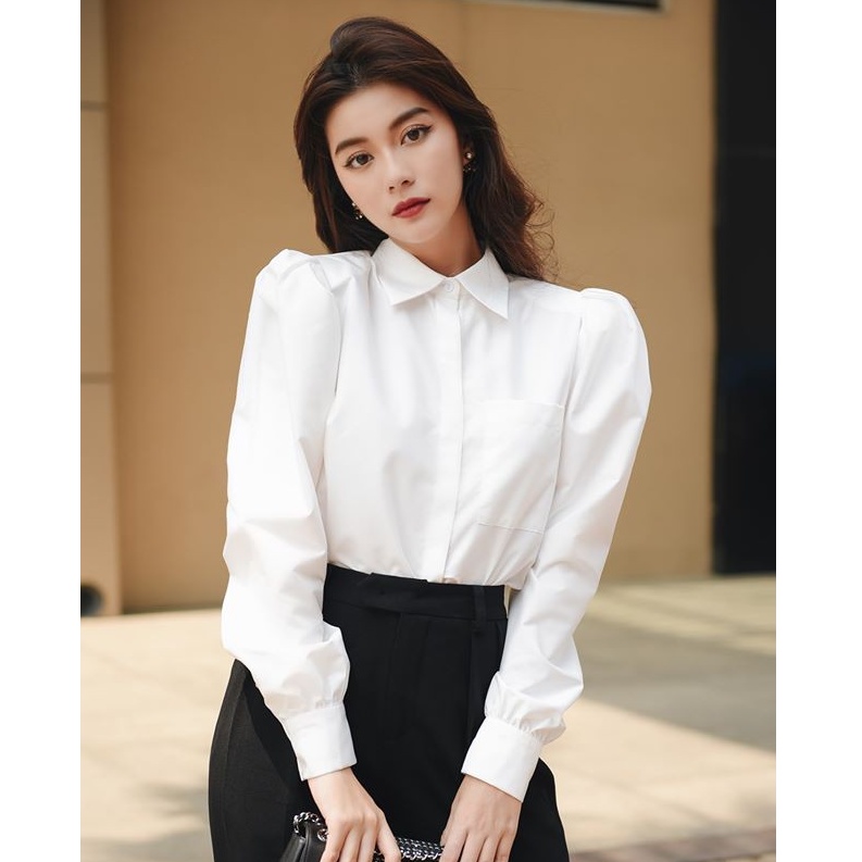 Áo sơ mi cotton HUONG BOUTIQUE HBSM752