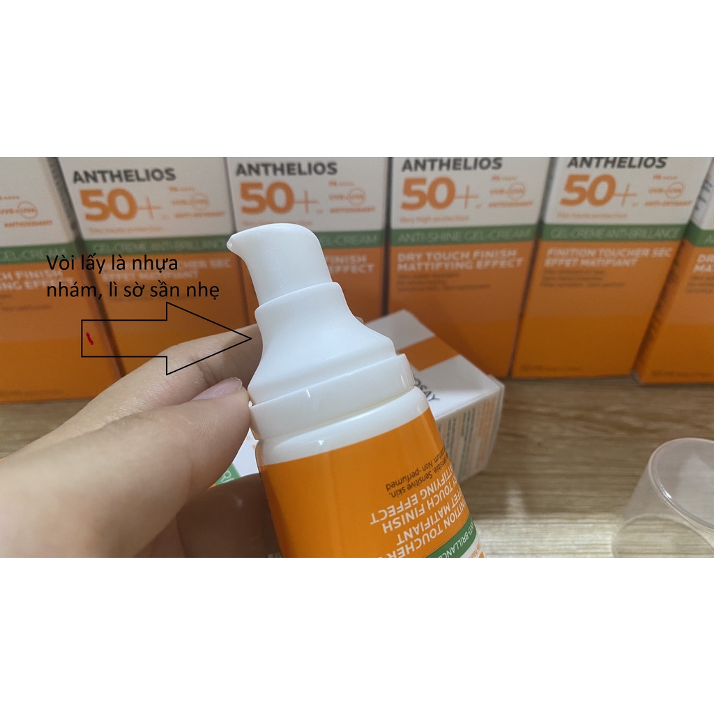 La Roche-Posay Gel Cream Dry Touch Spf 50+ Chống Bóng Nhờn Cho Da Hỗn Hợp 50ml