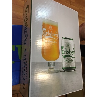 Bia Carlsberg Smooth Draught thùng 24 lon x 330ml