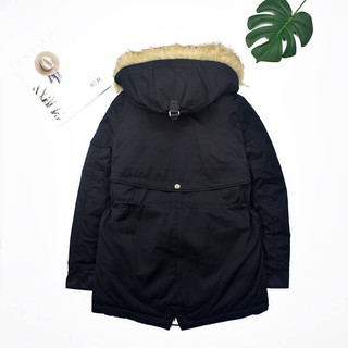 {ORDER] ÁO PARKA LÓT NHUNG ĐEN
