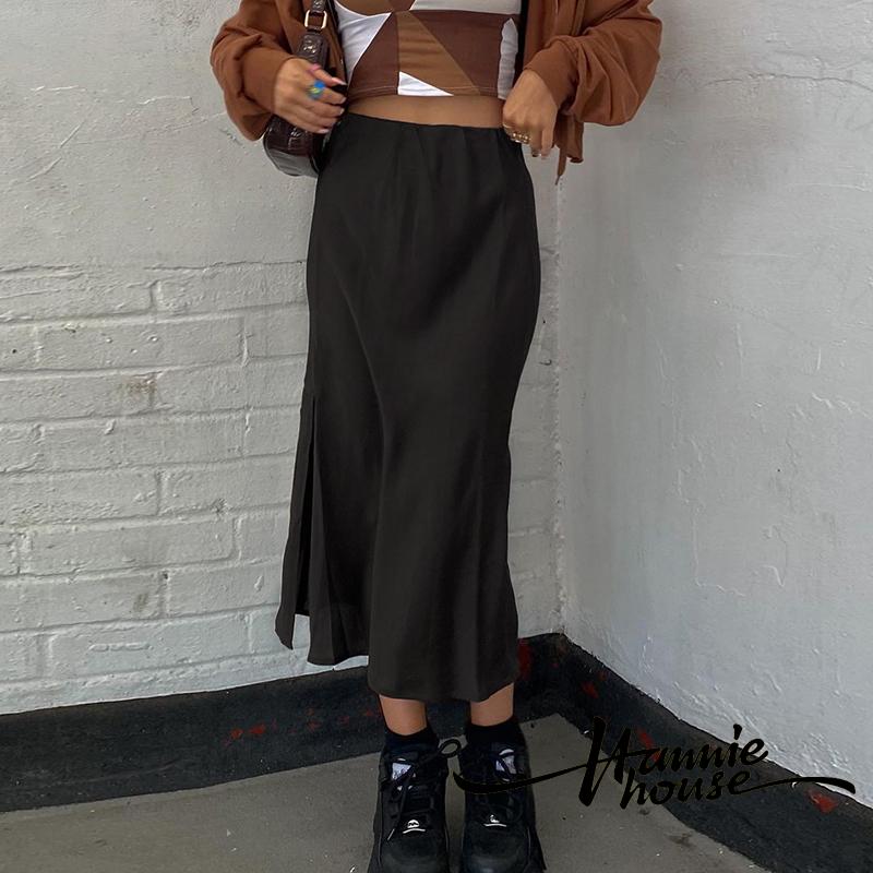 Chân Váy Nữ Lưng Cao Xẻ Tà Thời Trang | BigBuy360 - bigbuy360.vn