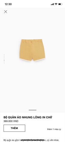 Bộ ba lỗ bé trai Zara