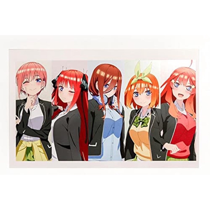 Sổ tay artbook postcard book nhà có 5 nàng dâu