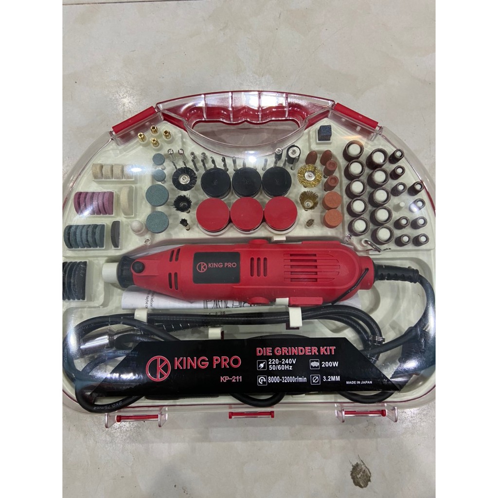 Máy Khoan Mài Khắc Mini Đa Năng 100 Chi Tiết