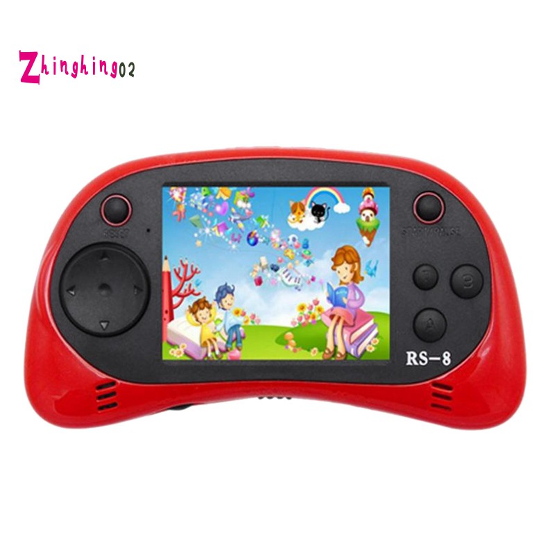 Máy Chơi Game Cầm Tay Rs-8 Màn Hình 16 Bit Hd 42 Trò Chơi Cổ Điển 2.5 Inch