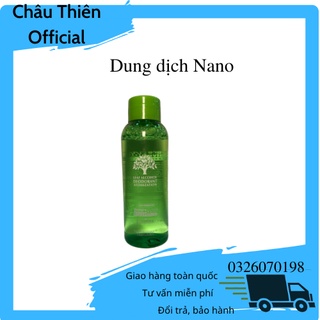 Dung dịch Nano bạc dùng cho máy phun khói khử khuẩn chai 100ml, dung dịch khử mùi khử khuẩn ô tô Nano bạc với mùi hương