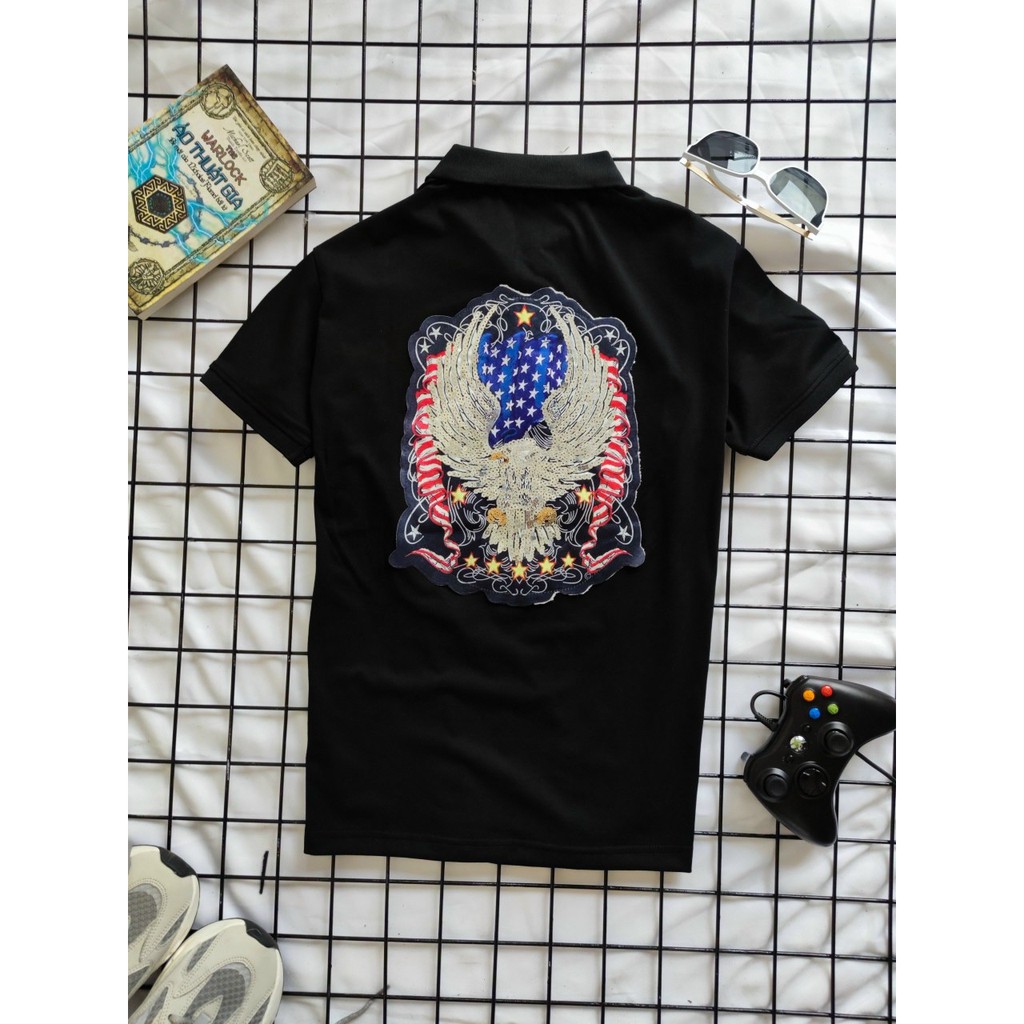 KT Store - Áo thun Nam có cổ polo cao cấp, thêu hoạ tiết KIM SA sang trọng, PC ấn tượng | BigBuy360 - bigbuy360.vn