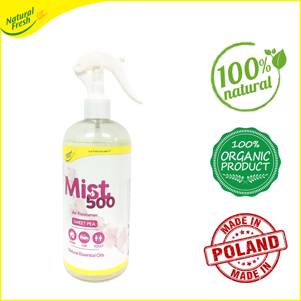 Nước hoa xịt phòng thiên nhiên tươi mát Mist Natural Fresh MI500