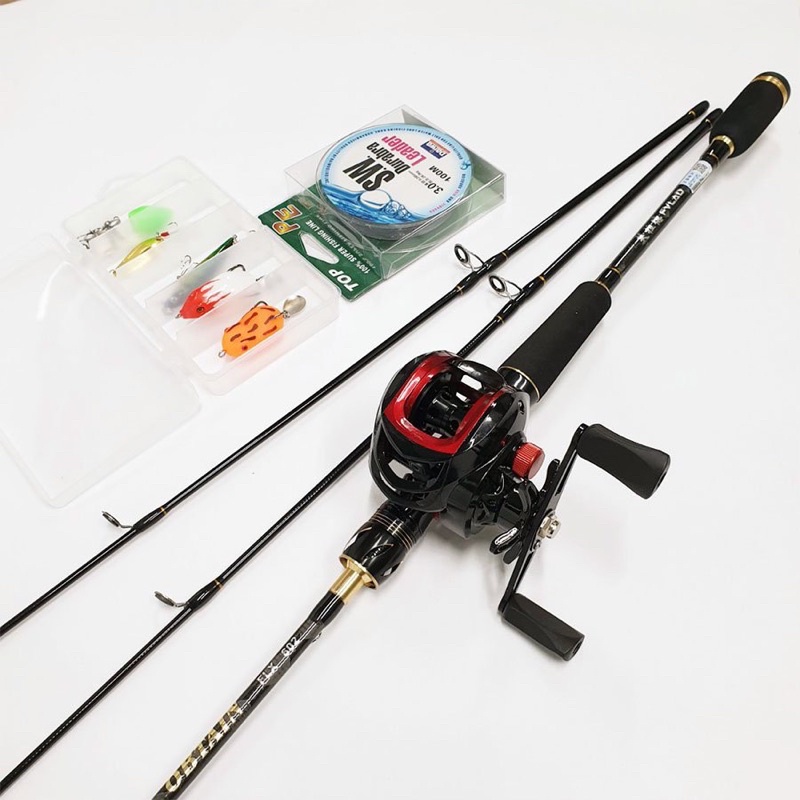 Bộ cần câu Lure máy ngang FVLAD