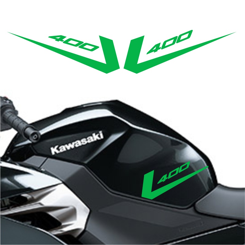 Miếng Dán Trang Trí Xe Mô Tô Kawasaki Ninja 400 Chất Lượng Cao