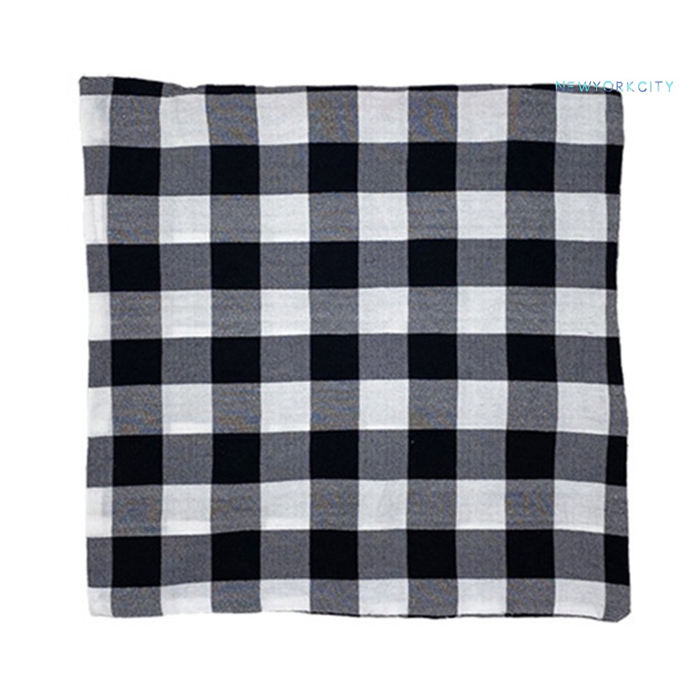 Vỏ Gối Vuông Họa Tiết Sọc Ngang Độc Đáo Trang Trí Nội Thất
