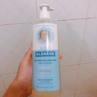Sữa tắm bebe klorane pháp