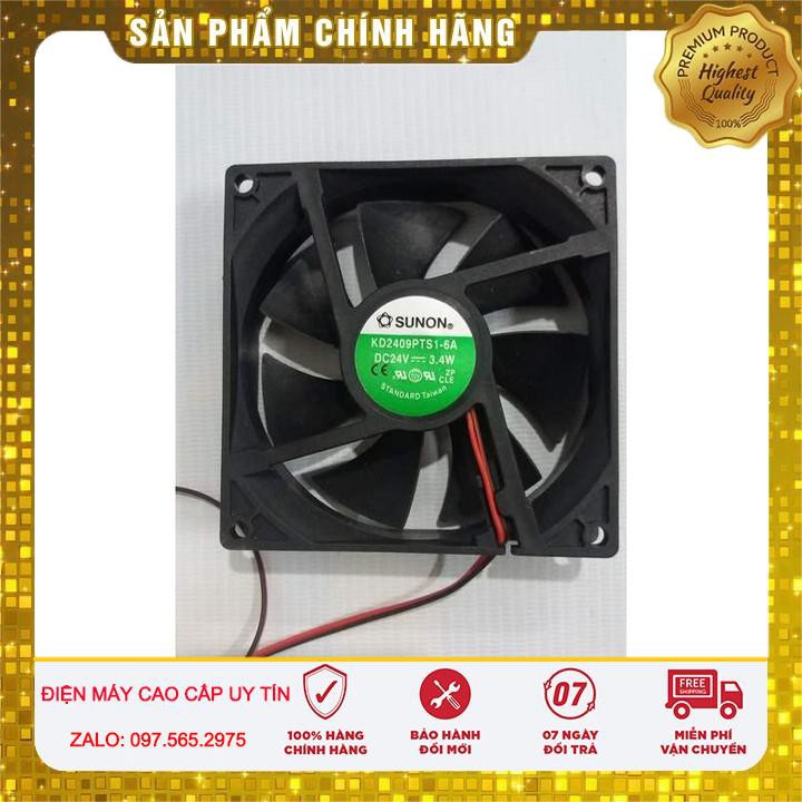 quạt 24v 9x9, quạt tản nhiệt sunon Chính hãng