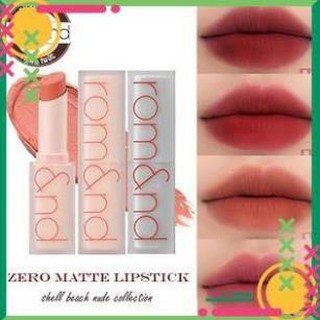 [CHÍNH HÃNG][FREESHIP] Son thỏi lì Romand New Zero Matte Lipstick 3g