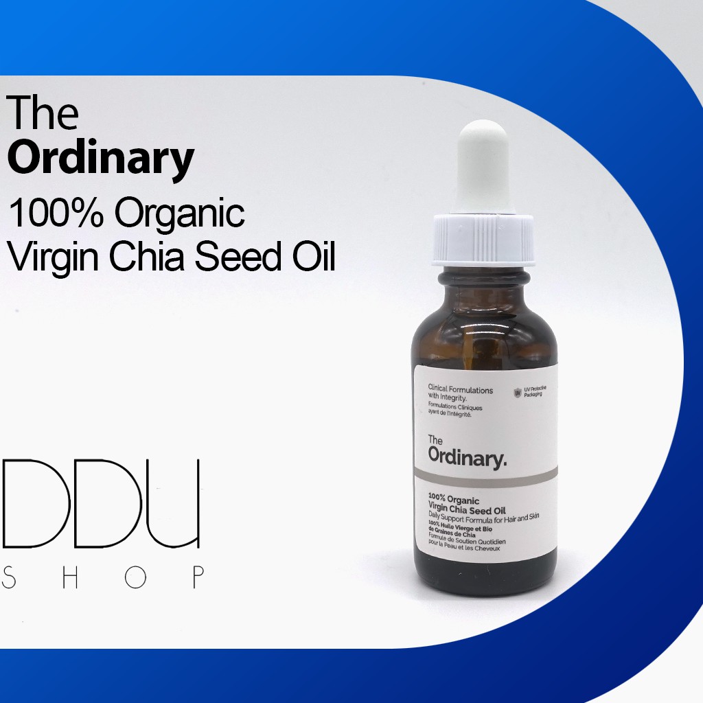 (Hàng thật) The Ordinary / 100% Organic Virgin Chia Seed Oil / Mỹ phẩm dưỡng da, Tinh chất