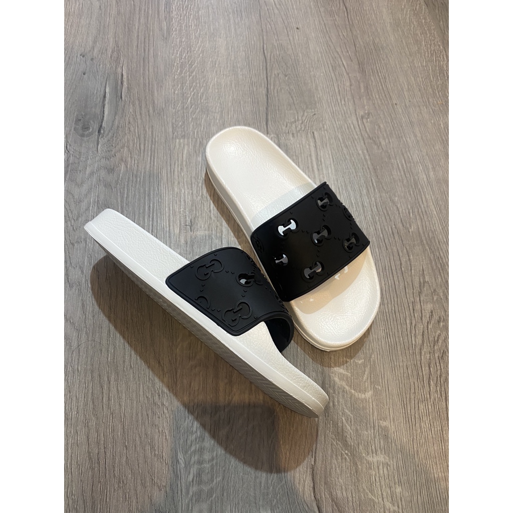 Dép nam Gucci nhựa cao su non không thấm nước