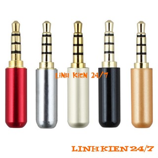 Đầu Jack 3.5mm Stereo 4 chân SENNHEISER Có Mic (Loại Tốt)