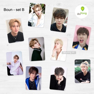 Set 10 tấm card hình BounPrem bo góc tặng sleeve